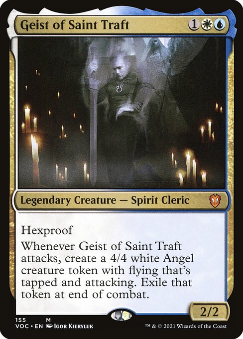Geist of Saint Traft (Crimson Vow Commander #155)
