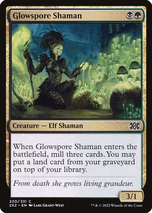 Shamane scintispore|Glowspore Shaman