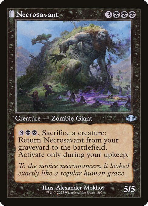 Necrosavant (Dominaria Remastered #307)