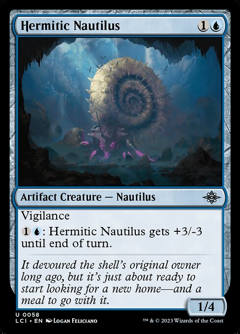 Nautile ermite|Hermitic Nautilus