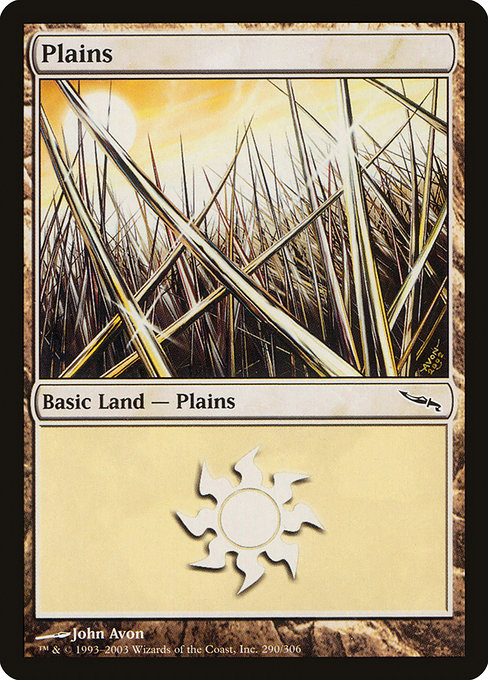 Plains (Mirrodin #290)