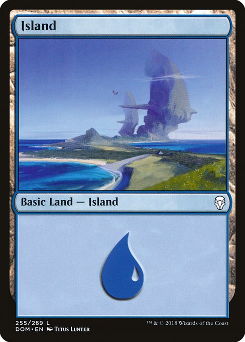 Island (Dominaria #255)