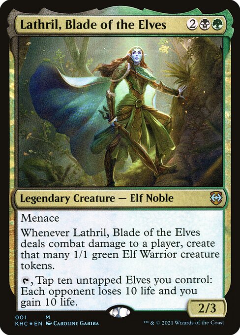 Lathril, Blade of the Elves card image