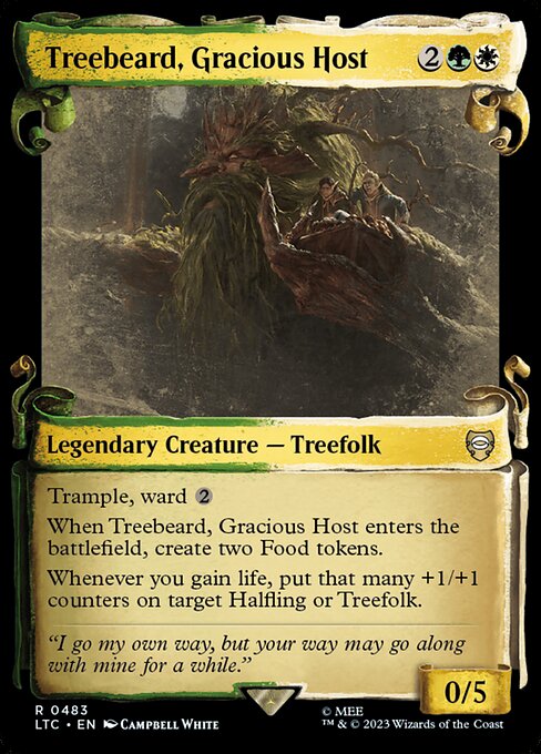 Treebeard, Gracious Host (Tales of Middle-earth Commander #483)