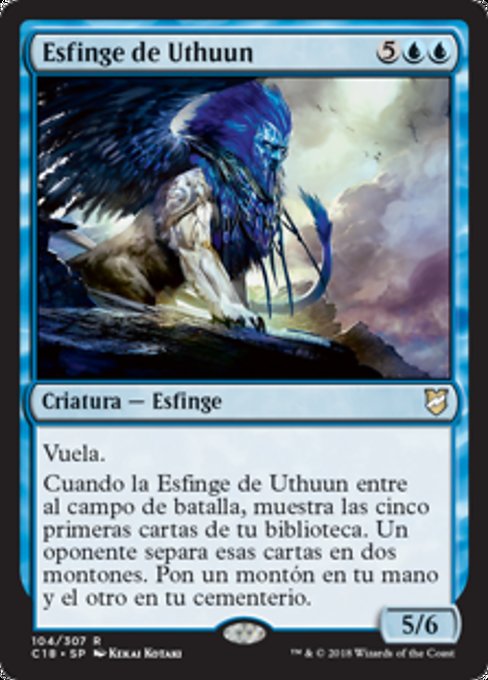 Sphinx of Uthuun (Commander 2018 #104)