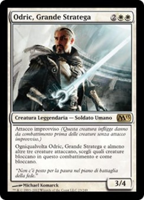 Odric, Master Tactician (Magic 2013 #23)