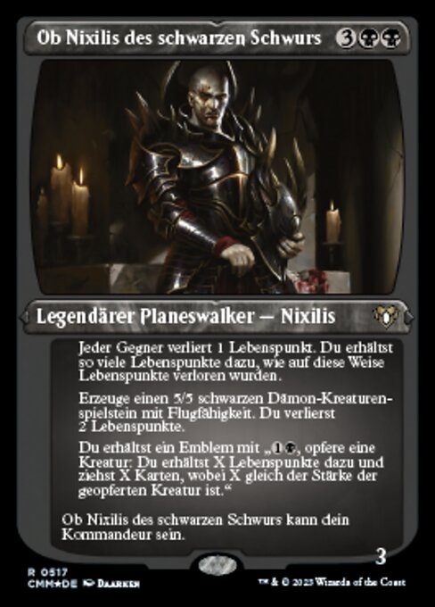 Ob Nixilis of the Black Oath (Commander Masters #517)