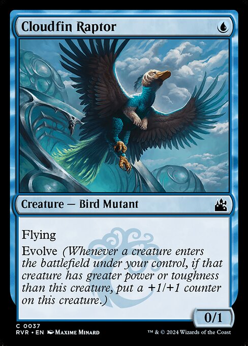 Cloudfin Raptor (Ravnica Remastered #37)