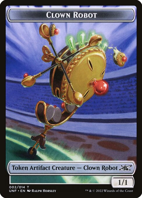 Clown Robot (Unfinity Tokens #2)