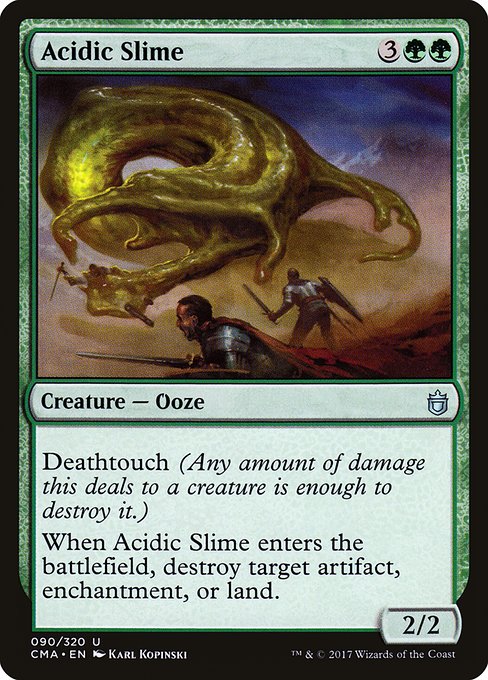 Acidic Slime (Commander Anthology #90)