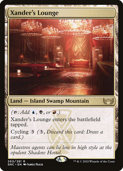 Bar de Xander|Xander's Lounge