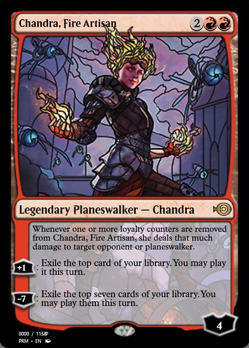 Chandra, Fire Artisan (Magic Online Promos #77997)