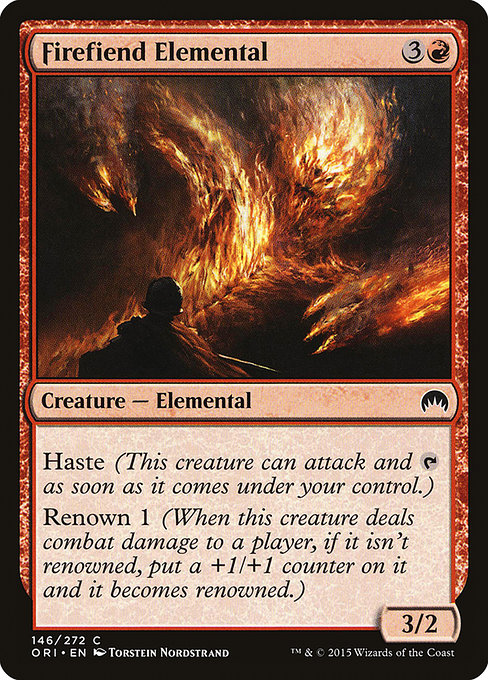 Firefiend Elemental card image
