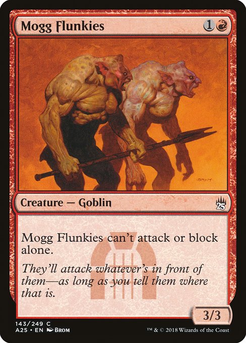 Mogg Flunkies (Masters 25 #143)