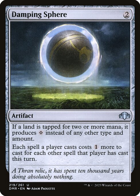 Damping Sphere (Dominaria Remastered #219)
