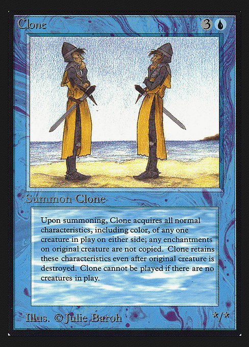 Clone (Intl. Collectors' Edition #52)