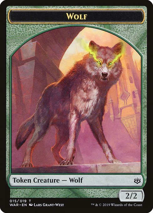 Wolf (War of the Spark Tokens #15)
