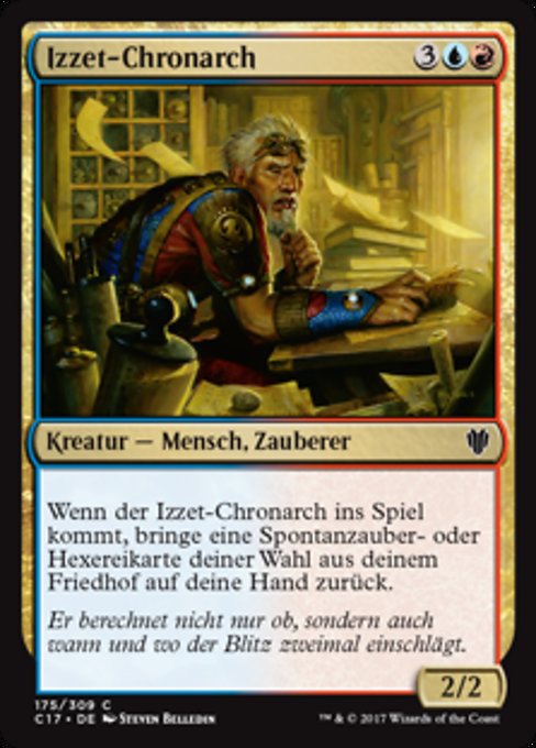 Izzet Chronarch (Commander 2017 #175)