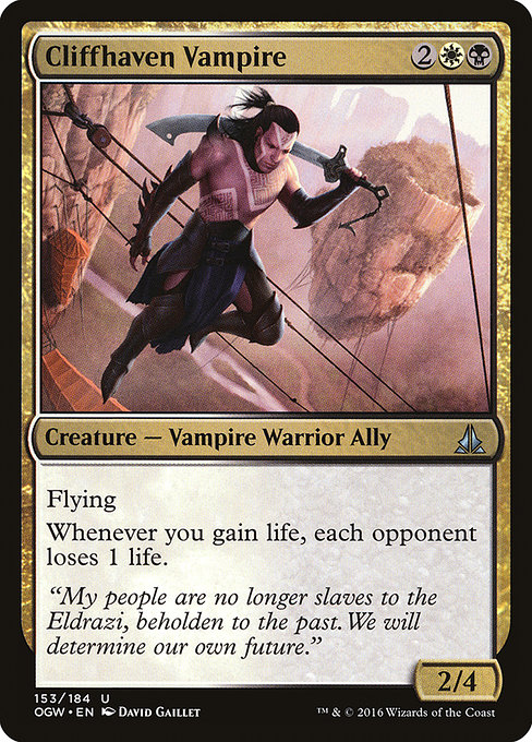 Cliffhaven Vampire (Oath of the Gatewatch #153)