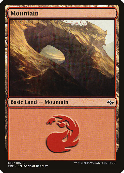 Mountain (Fate Reforged #182)