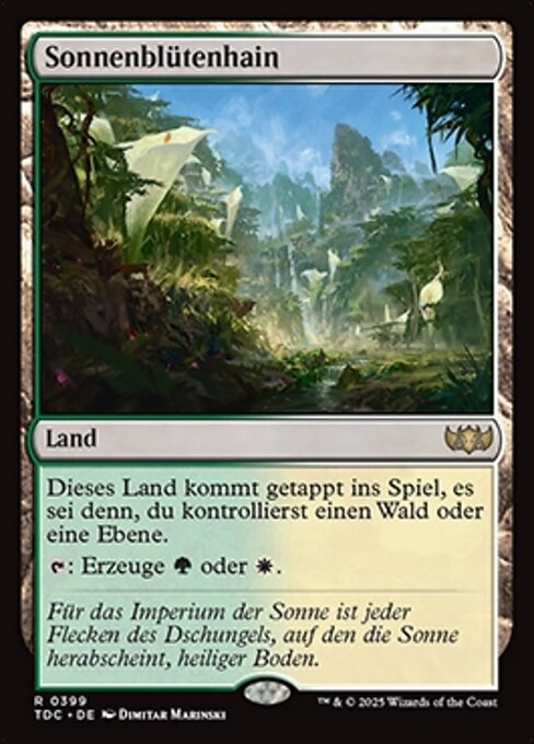 Sonnenblütenhain