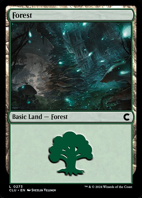 Forest (Ravnica: Clue Edition #273)