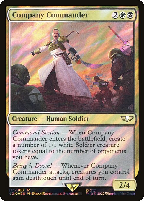 Company Commander (40K)