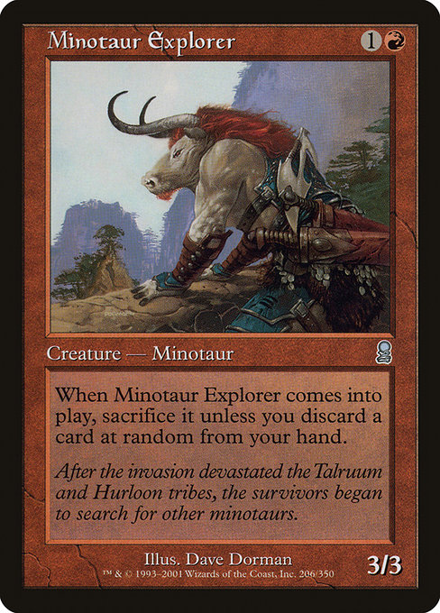 Minotaur Explorer (Odyssey #206)