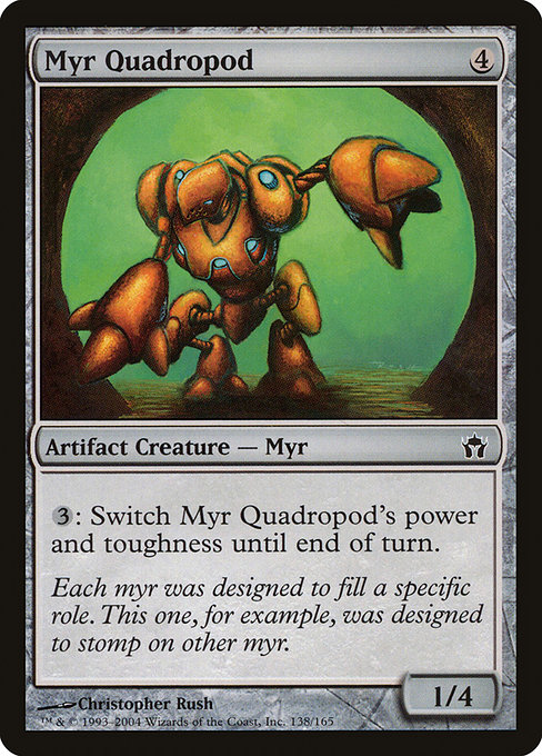 Myr Quadropod card image
