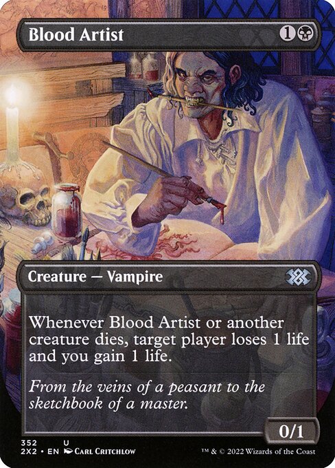 Blood Artist (Double Masters 2022 #352)