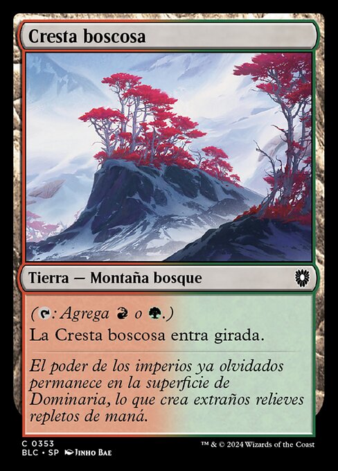 Cresta boscosa