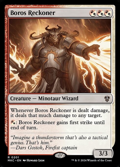 Boros Reckoner (Murders at Karlov Manor Commander #201)