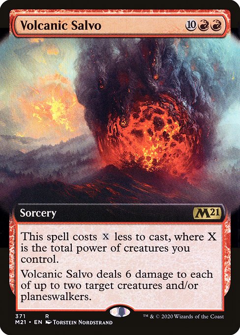 Volcanic Salvo (Core Set 2021 #371)