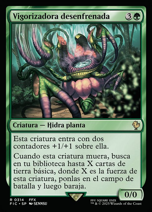 Vigorizadora desenfrenada