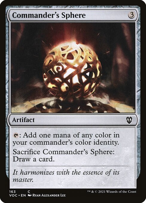 Commander's Sphere (Crimson Vow Commander #163)