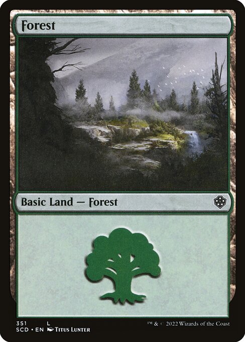 Forest (Starter Commander Decks #351)