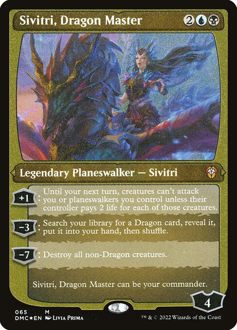 Sivitri, Dragon Master (Dominaria United Commander #65)