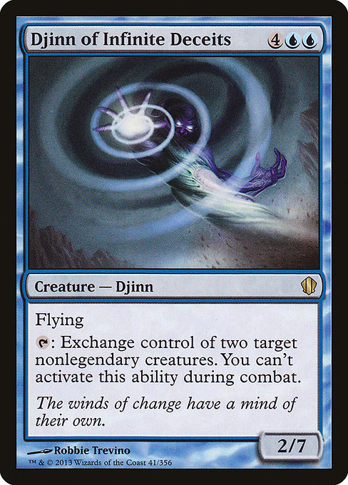 Djinn of Infinite Deceits (Commander 2013 #41)