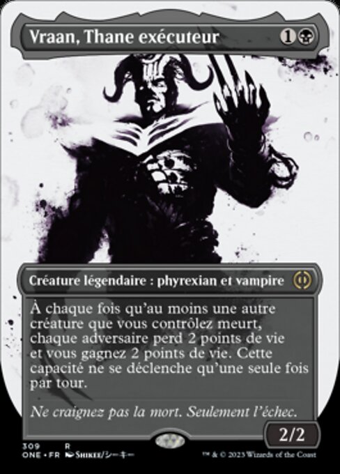 Vraan, Executioner Thane (Phyrexia: All Will Be One #309)
