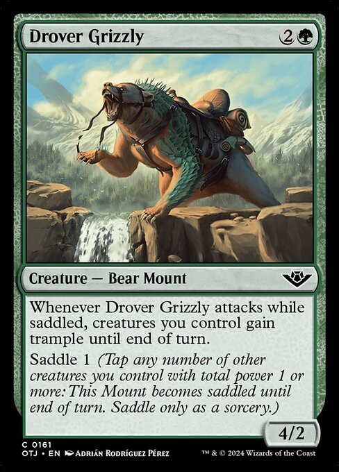 Drover Grizzly card image
