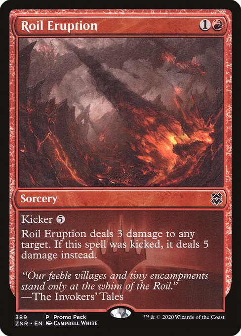 Éruption de Roulis|Roil Eruption
