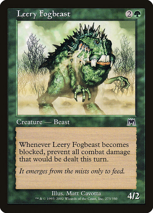 Leery Fogbeast (Onslaught #273)