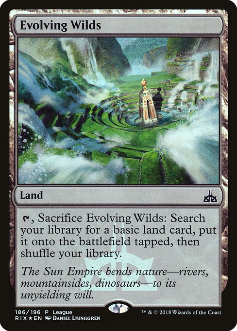Evolving Wilds (Rivals of Ixalan Promos #186)