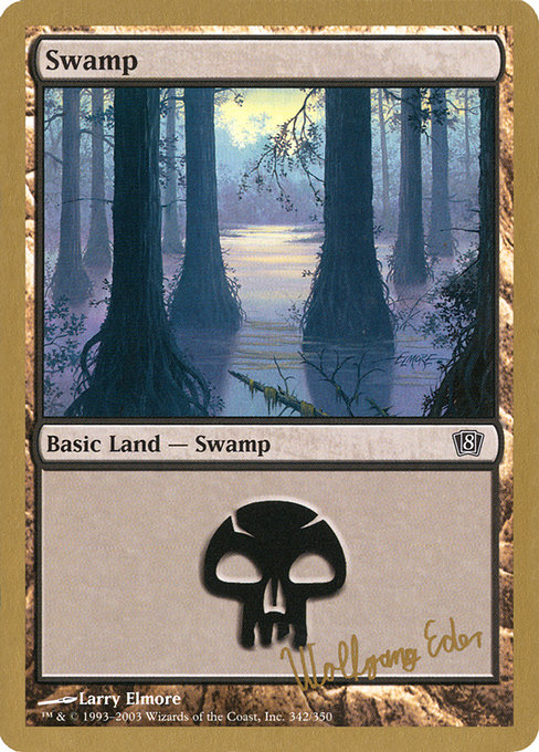 Swamp (World Championship Decks 2003 #we342)