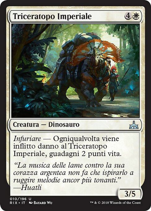 Triceratopo Imperiale