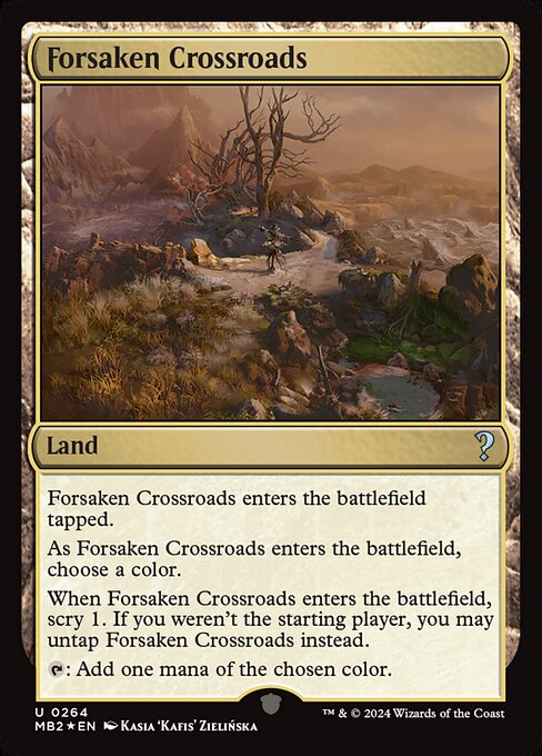 Forsaken Crossroads (Mystery Booster 2 #264)