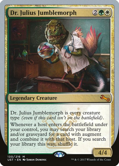 Dr. Julius Jumblemorph (Unstable #130)
