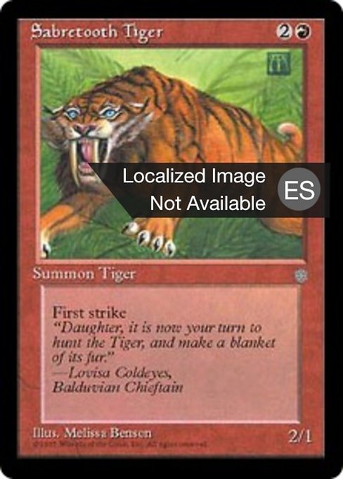 Sabretooth Tiger (Ice Age #215)