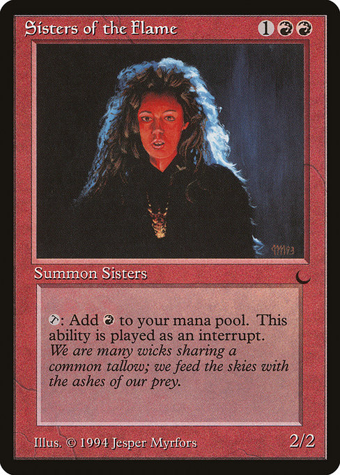 Sisters of the Flame card image