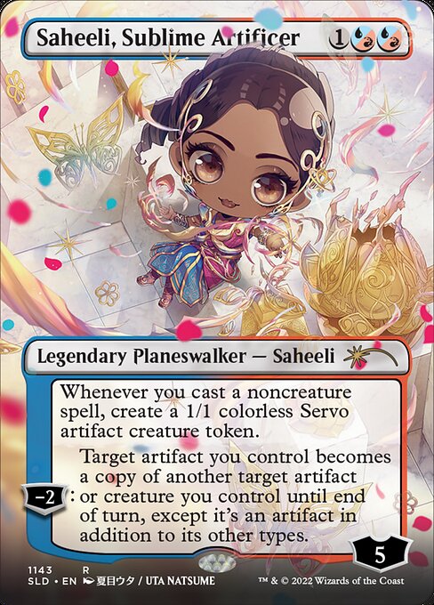 Saheeli, Sublime Artificer (sld) 1143